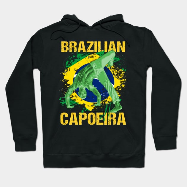 Brazilian Capoeira Dance Self-Defence Sports Hoodie by shirtontour